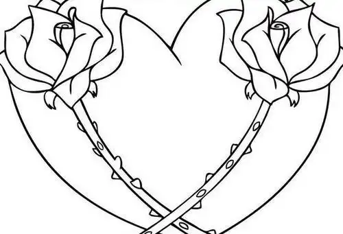 花边图案简笔画