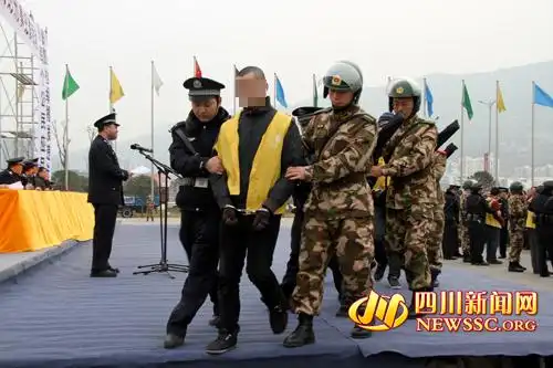 广元公开处理一批犯罪分子 逮捕16人(图)