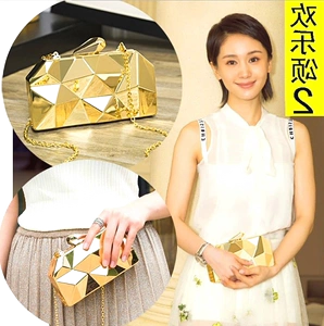 欢乐颂2王子文曲筱绡同款包包单肩包宴会包女夏季小包狐狸的夏天