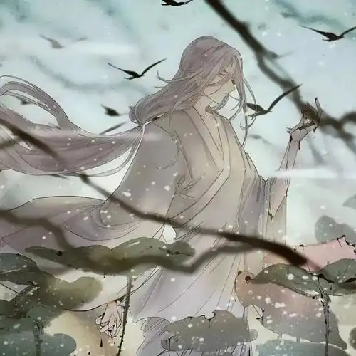 绝美白发古风男头|最是人间留不住,朱颜辞镜花辞树._腾讯新闻