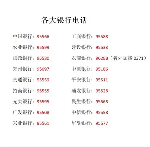 工商银行电话人工客服终于知道各大银行的客服电话别再被骗啦