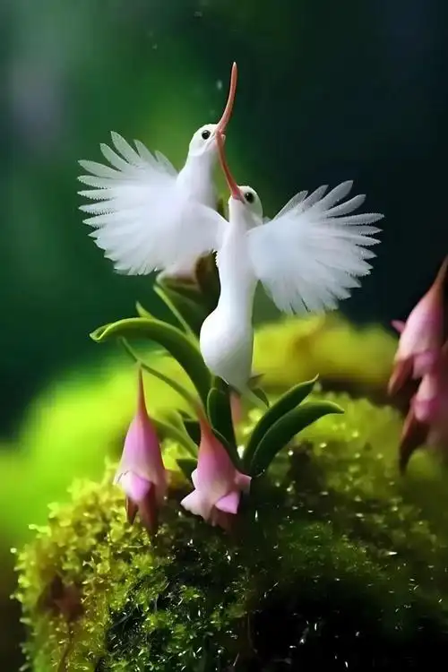 一组神奇的花草