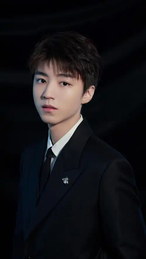王俊凯绅士范帅气写真,高清图片,手机锁屏桌面-壁纸族