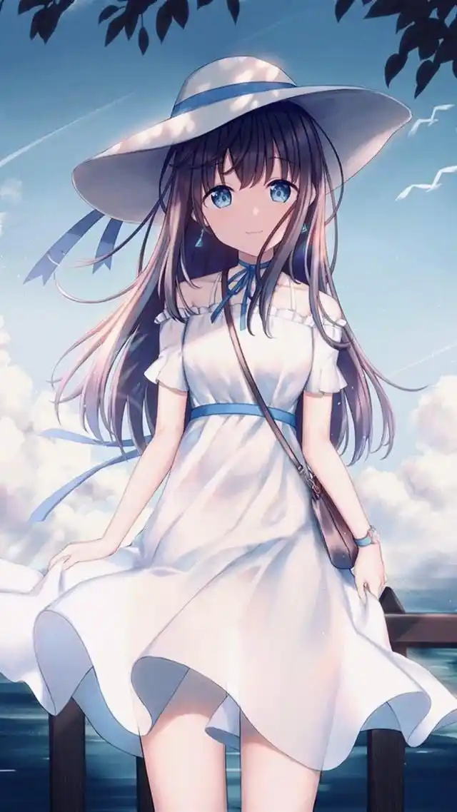 二次元女生清新壁纸