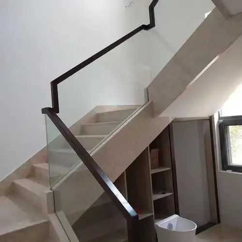 奇雅木业 楼梯扶手 别墅铝合金扶手 老人防滑拉手