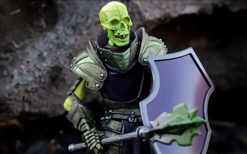 75暗影军团系列之绿骷髅死灵法师"斯卡弗依德"国外玩家glasseater的