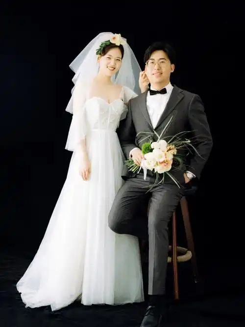 大爱胶片质感婚纱照自然真实郑州婚纱照