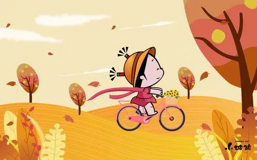 小破孩2020年8月壁纸-追秋