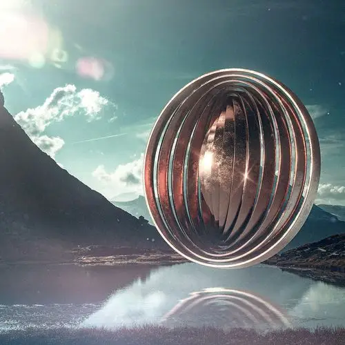 一组c4d制作的科技感满满的画面欣赏作者timonoac