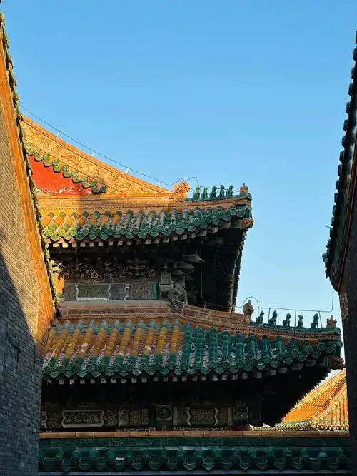 红墙青瓦,盛京故宫#故宫 #古建筑之美 #沈阳 - 抖音