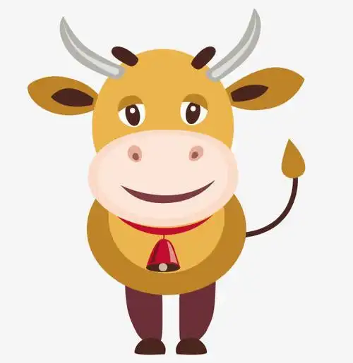 关键词__卡通可爱牛