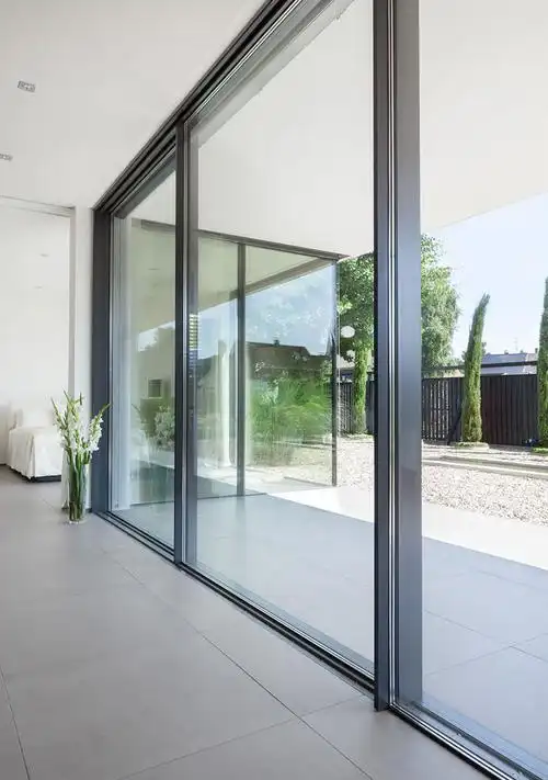 海景26窄边重型铝合金提升推拉玻璃门单扇超大高超宽可门出口贸易