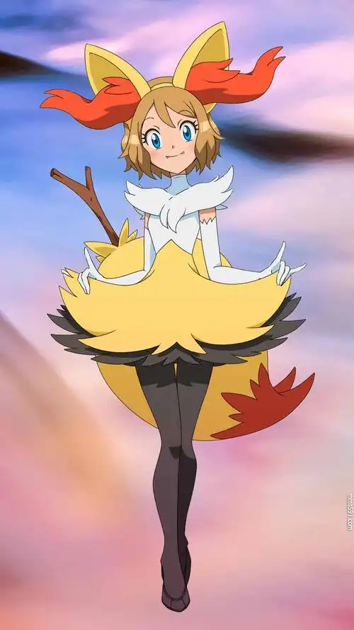 神奇宝贝美女,宝可梦人物莎莉娜serena手机壁纸图片(4)