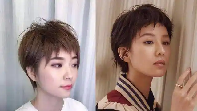 奔四的女人,今冬超火的3款"短碎发",尤其是第1种,气场好强_发型_短发