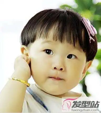 小女孩短发西瓜头发型 呆萌爆表打造可爱小天使