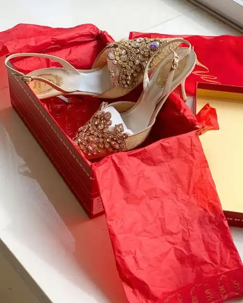 婚礼renecaovilla高跟鞋婚鞋