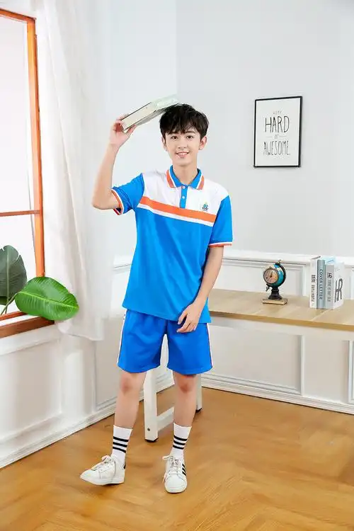德莉娅番禺初中校服番禺区初中生校服夏装秋冬装新款男女运动服短袖