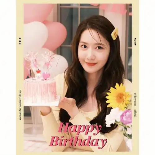 生日快乐南韩神颜林允儿期待回归呀#林允儿  #南韩神颜  #少女时代