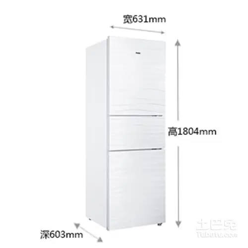 时下热门三门冰箱尺寸规格及特点