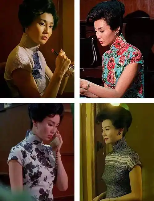 22年前《花样年华》中的张曼玉,是旗袍女子天花板没错吧!