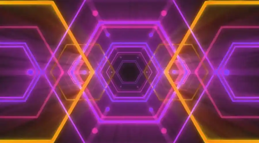 炫彩循环灯光大屏led舞台动态背景