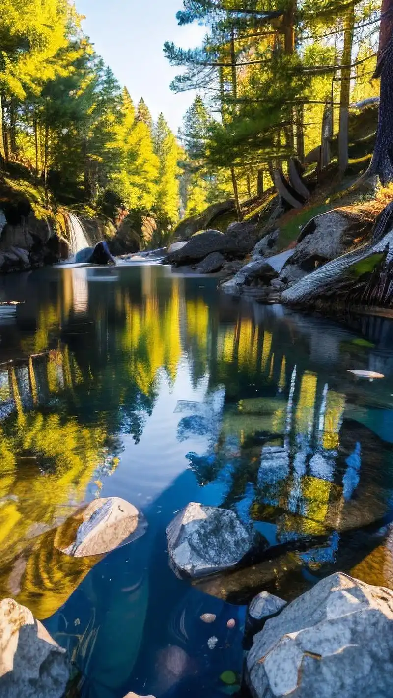 99绿色森林风景手机壁纸精选95 亲们,想要给手机换上一款清新养眼