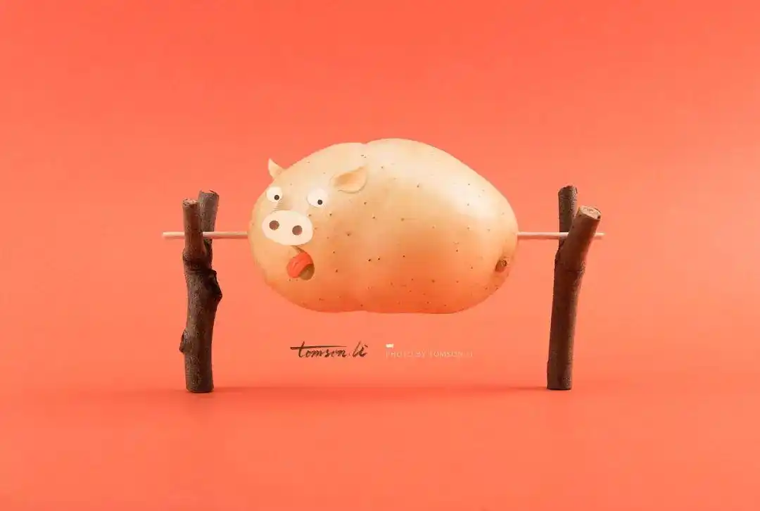 日常生活小物品与插画的创意结合