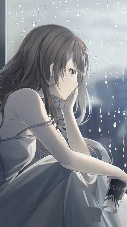 姿态撩人动漫美女手机壁纸_动漫_手机壁纸下载_美桌网