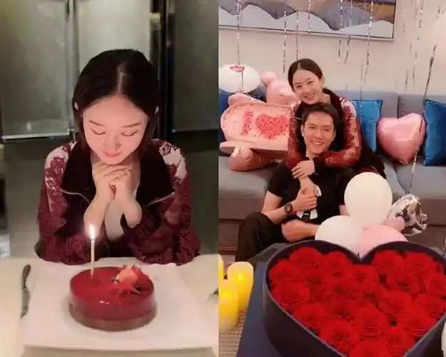 赵丽颖探班冯绍峰散步被偶遇小两口牵手逛街太甜蜜啦