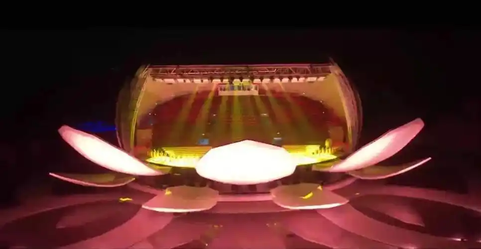 大型实景音画大典禅宗圣域六祖惠能舞台视觉赏析