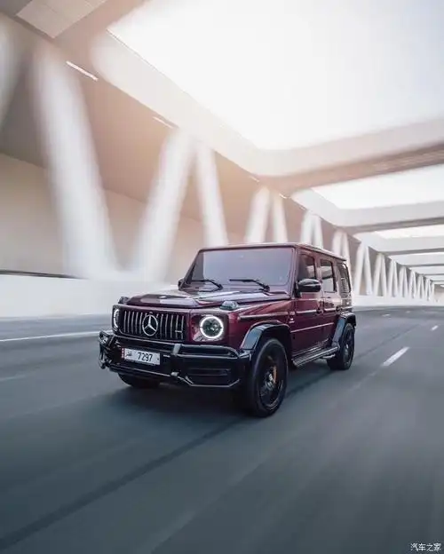 威武霸气的奔驰大g,太帅了.