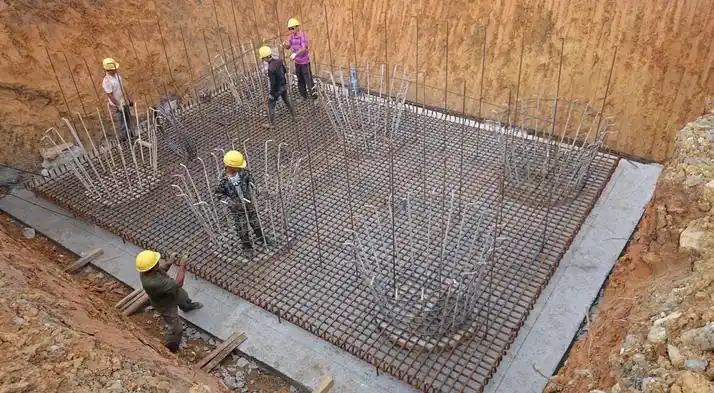 (5)承台及墩台身预埋钢筋绑扎④本工序可在桩检前完成.