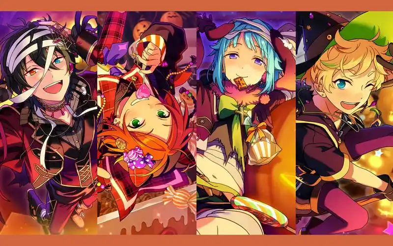 【偶像梦幻祭2】2021年万圣节全员首页语音附cg