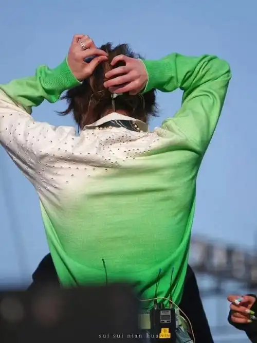 华晨宇超话[我想开了]可靠的背影  #2024华晨宇火星演唱会#@华晨宇yu