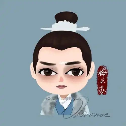 速写人间万象 #笔记灵感  #琅琊榜  #梅长苏  #胡歌  #头像分享