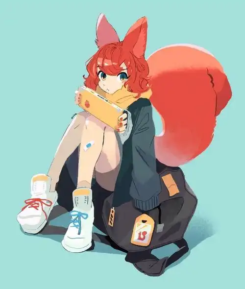 超级好看的小动物拟人插画,这也太萌了