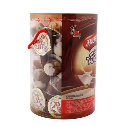 喜之郎开心时间巧克力杯桶装720g