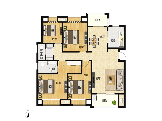 郑州居易西郡原著户型图,房型图,平面图,小区楼盘户型-郑州喵房网
