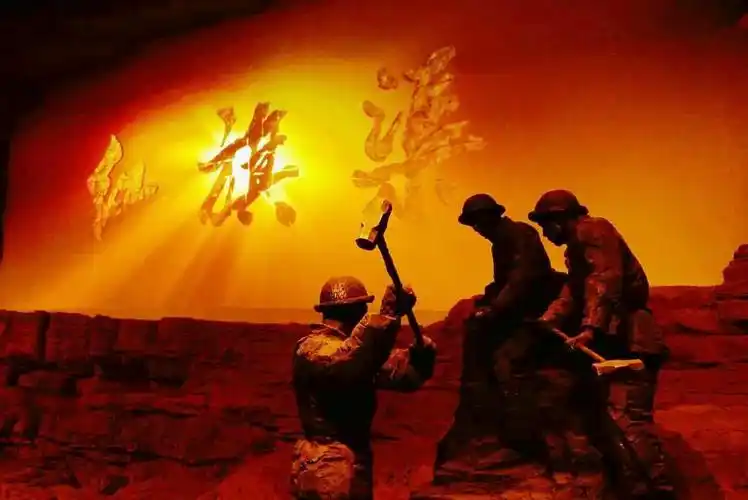 纪录片《红旗渠》连环画上部分剧照欣赏.