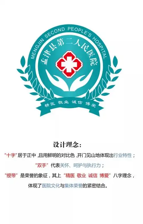 孟津县第二人民医院院徽投票开始啦快来选出你喜爱的logo吧
