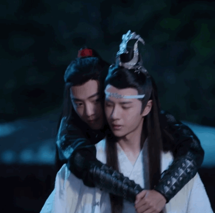 今晚这段应该是目前为止陈情令最大尺度了吧?