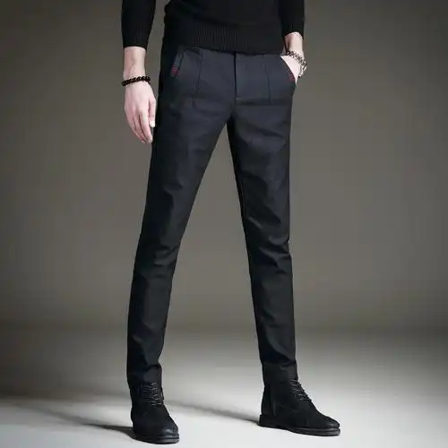 共405 件夏男装新款韩版休闲裤子男修身休闲小脚裤子相关商品