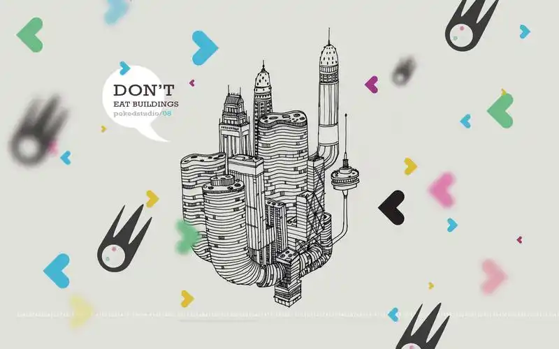 poked studio 潮流插画设计壁纸5 - 2560x1600