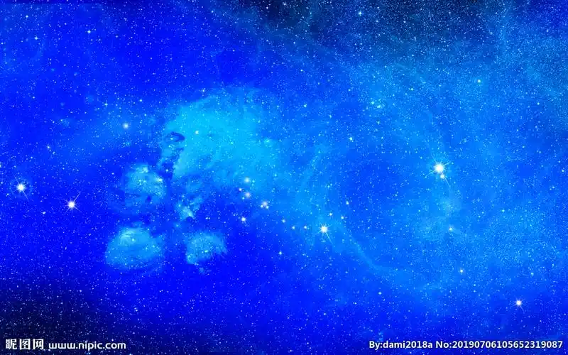 蓝色星空设计图__背景底纹_底纹边框_设计图库_昵图网nipic.com
