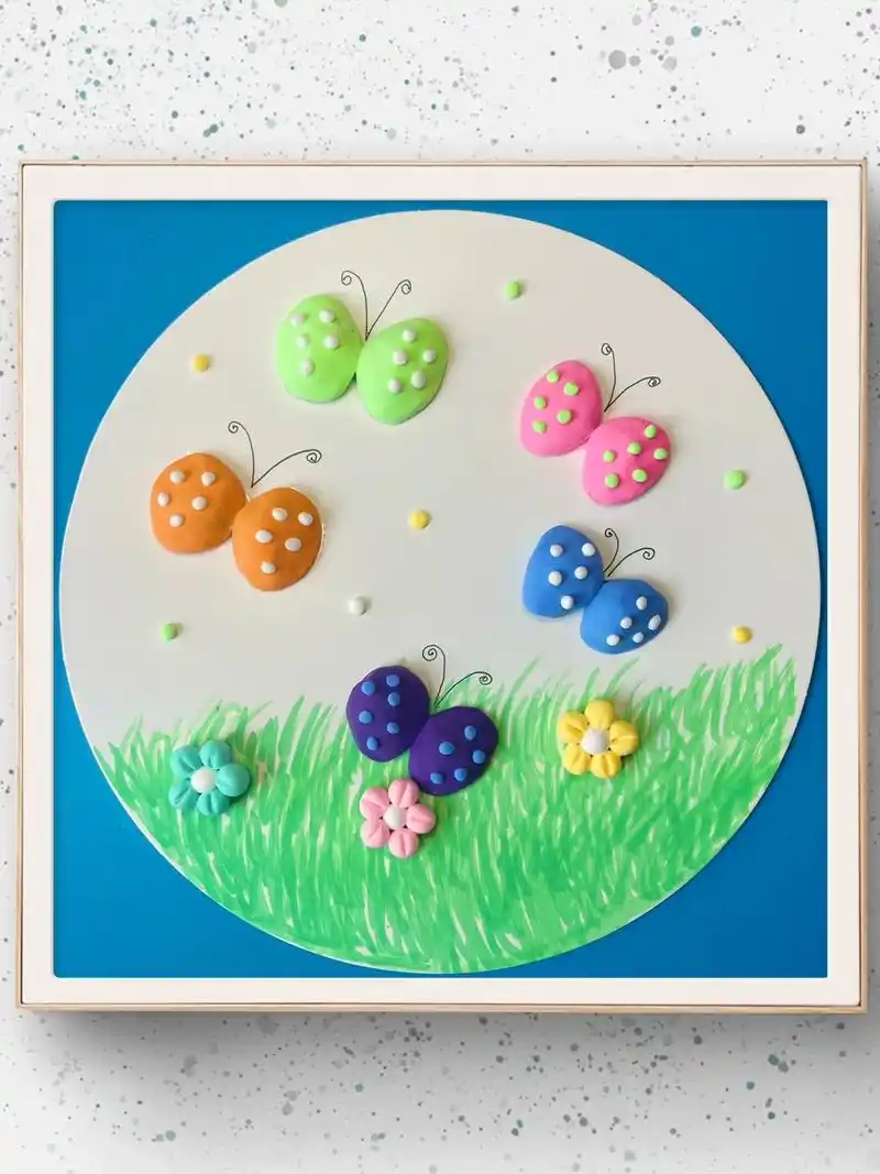 图文来了#吃完的贝壳不要扔掉啦#一起来做漂亮的蝴蝶吧#手工 - 抖音