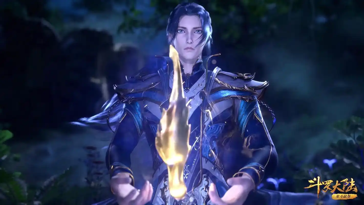 斗罗大陆唐三吸收蓝银皇右腿骨小舞绝美回归