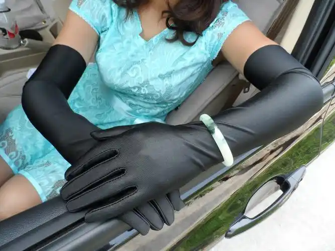 厂家直销夏季防晒袖套手套热卖超长手套服饰手套舞会手套批发