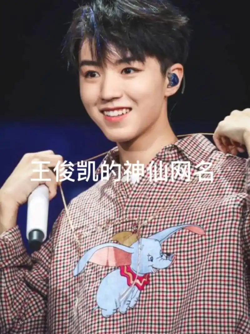 关于王俊凯的神仙网名97