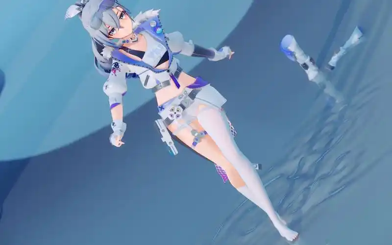 白丝玉足银狼踩水95hanser-summertime90