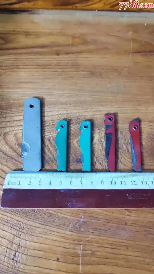 上世纪7080年代金属小鸟造型等铅笔刀5只合售童年怀旧物品